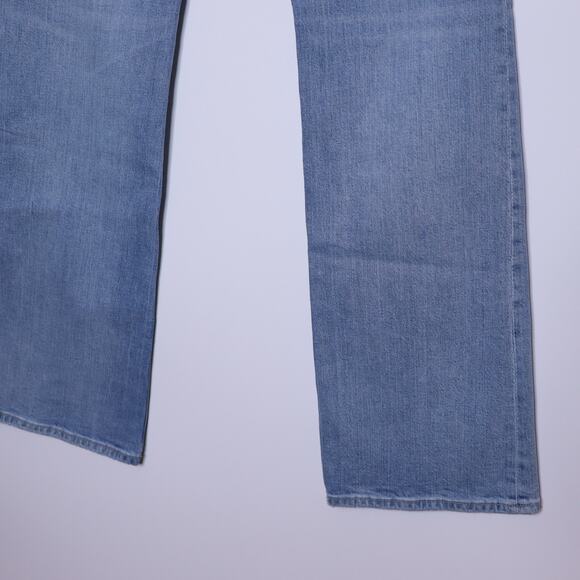 7 FOR ALL MANKIND Beauty Denim Easy Boot Light Wash Blue High Rise Women's 27 - Picture 11 of 15